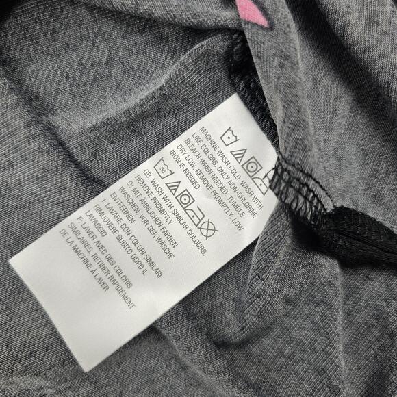 Susan Graver Shirt Womens XL Black Floral Bell Sleeve Liquid Knit Going Out - Picture 7 of 9